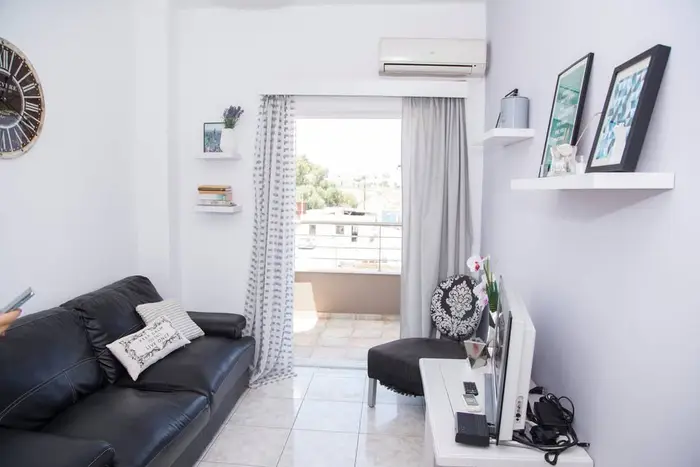 The two-bedroom with the long balcony