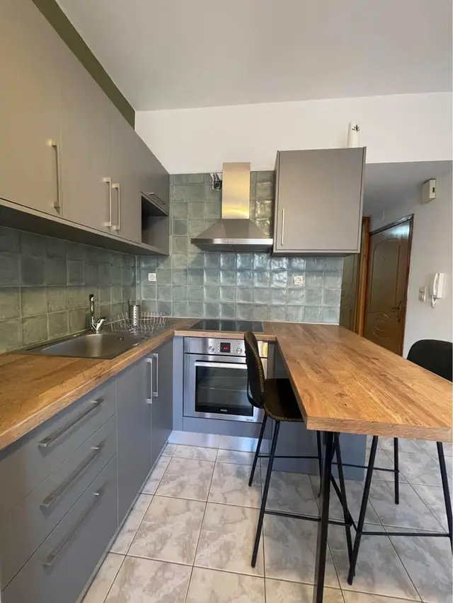 The bright one-bedroom