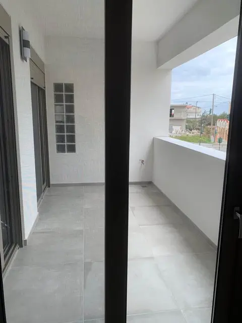 The renovated three-bedroom: the balcony